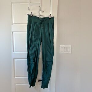 lululemon athletica Forest Green Drawstring Joggers